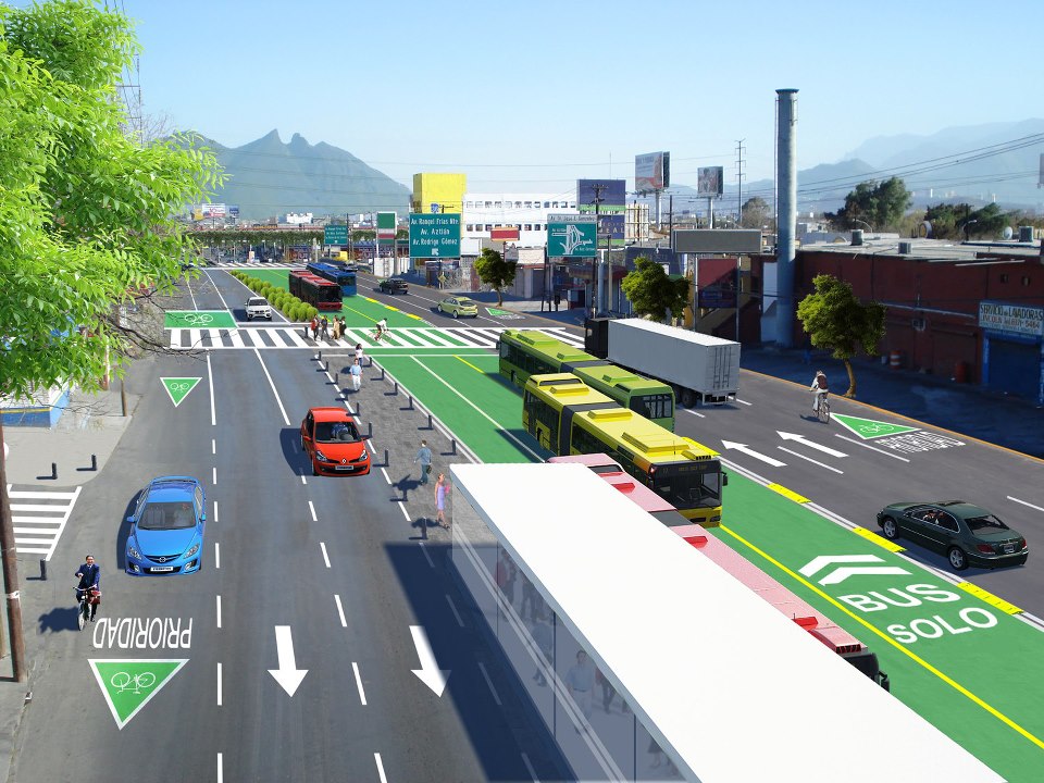 BRT Lincoln-Ruiz Cortines. Prototipo ITDP