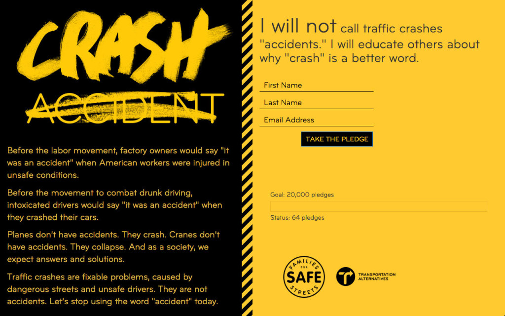 Crash, Not Accident WEB